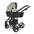 Cochecito de bebé RIMINI Premium con modo de moisés GREEN